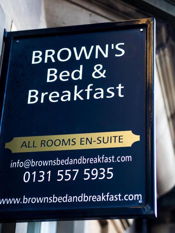 Browns Bed And Breakfast Εδιμβούργο Εξωτερικό φωτογραφία